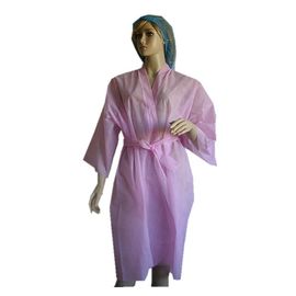 Áo choàng không dệt dùng một lần Áo choàng / Áo choàng kimono với độ bền kéo tuyệt vời