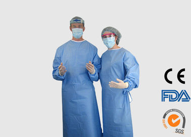 SMS gia cố Bảo vệ dùng một lần Chất lỏng bằng chứng Cuff dệt kim
