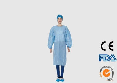 40G SMS Mặc bảo vệ dùng một lần, Áo choàng phẫu thuật Blood Proof Blue