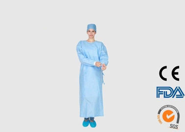 Chất lỏng nhẹ dùng một lần Phẫu thuật Áo choàng Trọng lượng nhẹ cho Bác sĩ / Khách thăm