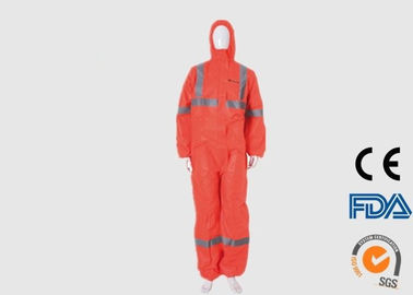 Chống bụi Quần yếm dùng một lần cho môi trường làm việc trên đường / tòa nhà
