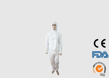 Quần áo Coverall dùng một lần chống dầu, Quần yếm làm việc dùng một lần thoải mái