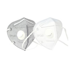 Mặt nạ thân thiện với da có thể gập lại Ffp2 Không gian thở lớn với dây đeo tai đàn hồi cao