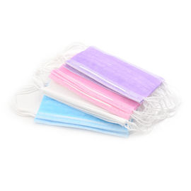 Biodegradable Disposable Face Mask Size 17.5 X 9.5cm With Adjustable Nose Wire