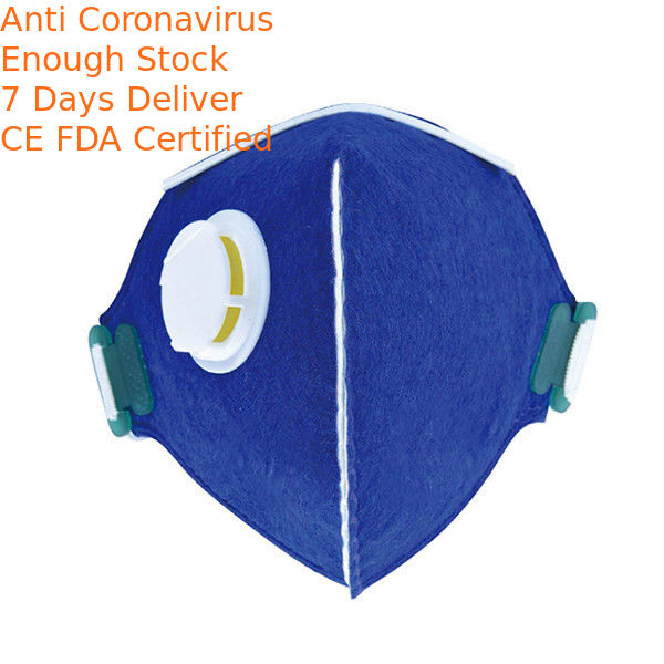 Against Smoke Ffp2 Dust Mask Vertical Type For High Humidity / Fuggy Sites
