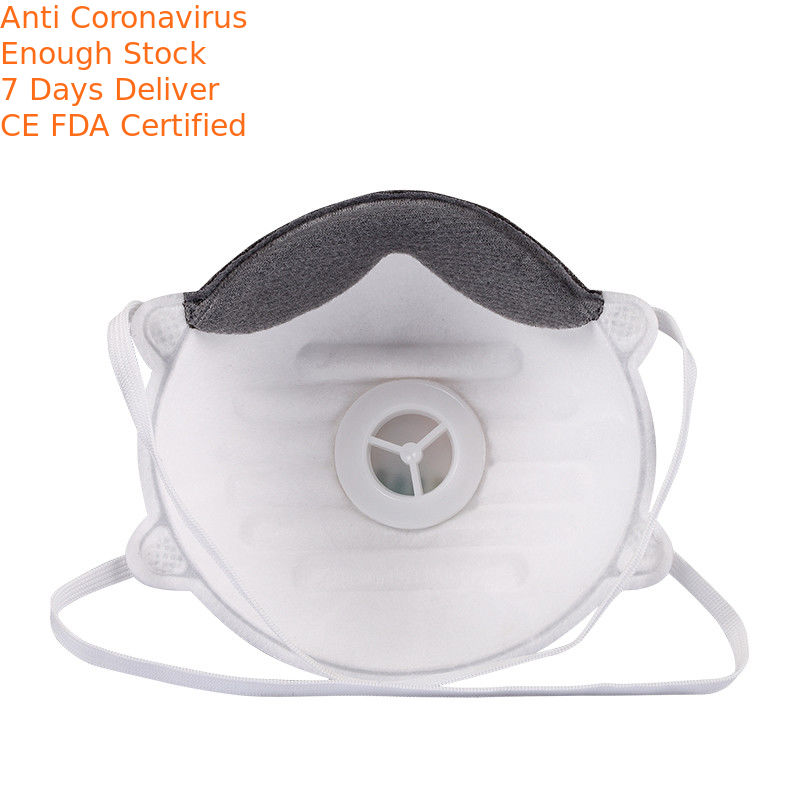 Humid Environments Ffp2 Filter Mask , Dust Face Mask High Efficiency Dust Resistant
