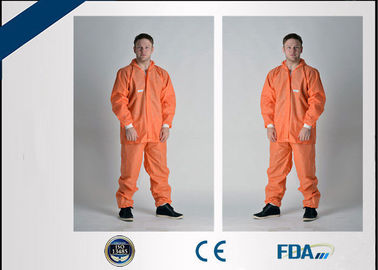 Trung Quốc Chống thấm hóa chất Quần yếm dùng một lần với Cuff đàn hồi nhà máy sản xuất