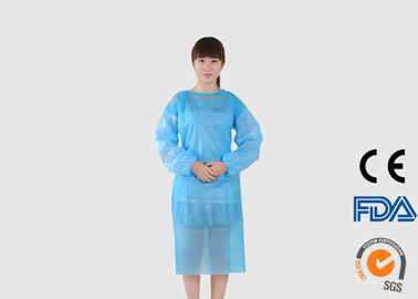 Chất lỏng y tế Áo choàng dùng một lần cho bệnh viện / phòng khám / nhà thuốc