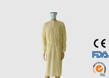 Áo choàng cách ly dùng một lần thoáng khí Thân thiện với Eco Cuffs