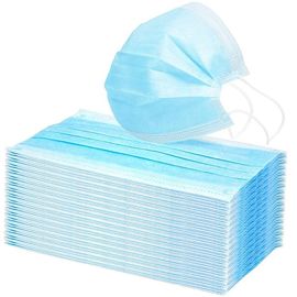 Trung Quốc Mặt nạ màu xanh dùng một lần Trọng lượng 25 + 25 + 25gsm Bảo vệ hô hấp nhà máy sản xuất